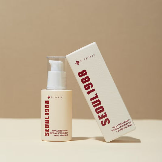 K-SECRET Seoul 1988 Serum| Retinal Liposome 2% + Black Ginseng (30ml)