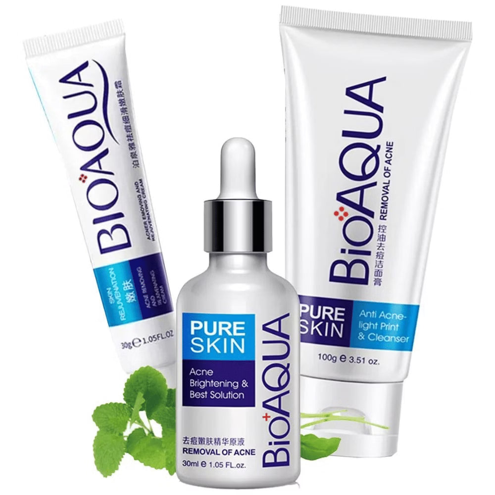 Kit Bioaqua | Skincare Removal Acne.