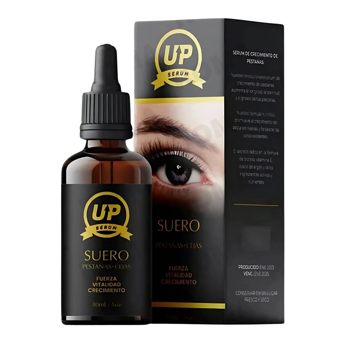 UP SERUM | Suero Premium para Pestañas y Cejas (30ml / 1oz)